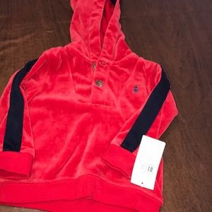 Brand new polo Ralph Lauren top and bottom set 9m